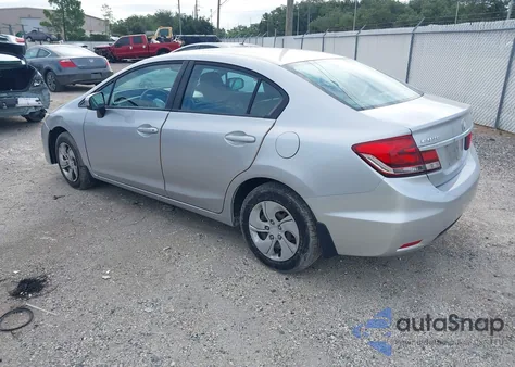 2015 Honda Civic Lx из США, поврежденный, VIN 19XFB2F51FE112518